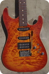 Tom Anderson Hollow Drop Top 2015 Fire Burst Flam Top