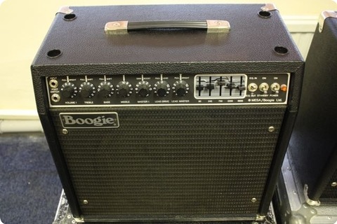 Mesa Boogie Hank Marvins Mesa Boogie Mk2c Combo With Cabinet 1987 Black