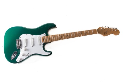 Franfret Guitars Sparkly 2015 Gloss/candy Green