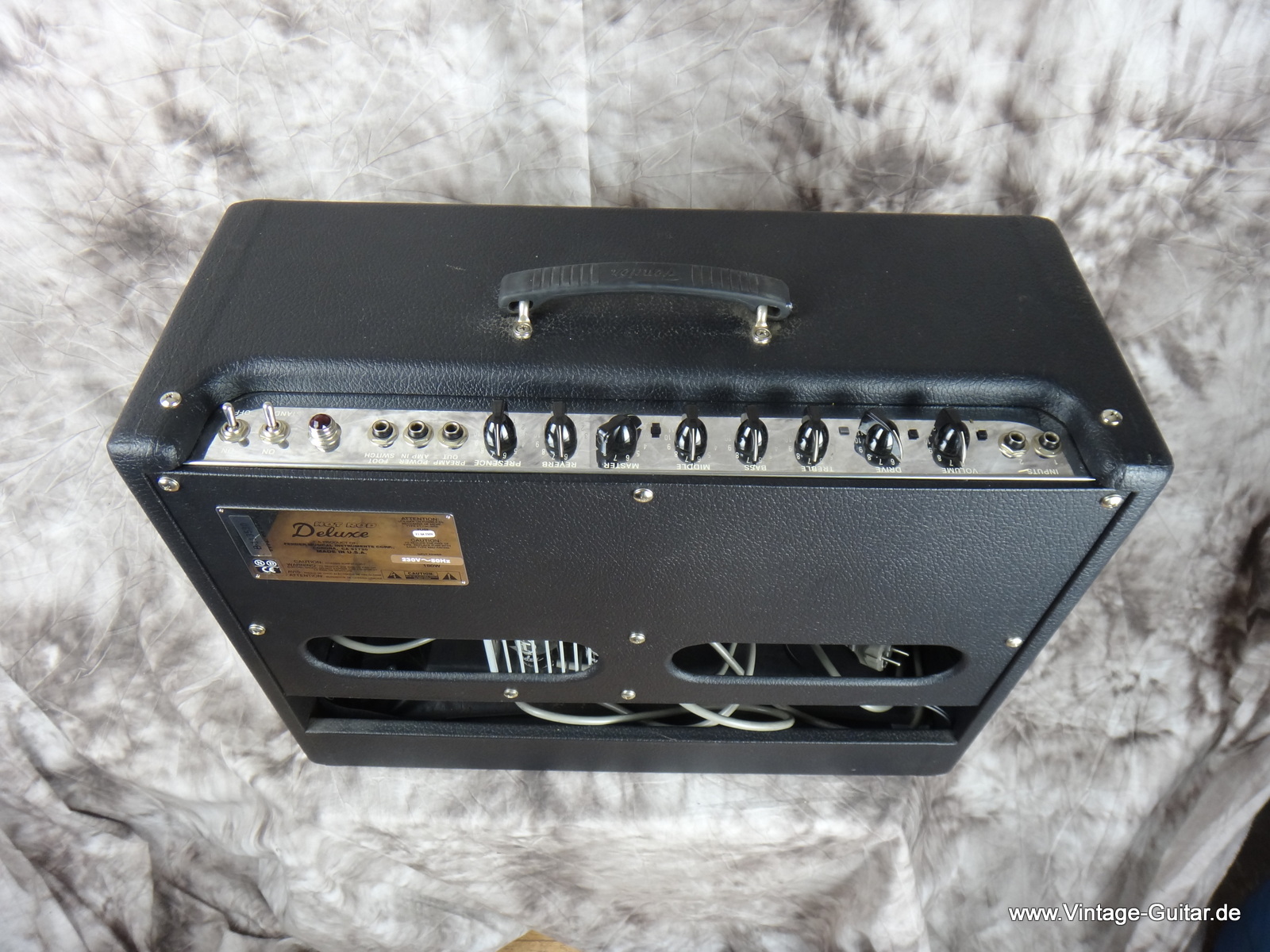 Fender Hot Rod Blues Deluxe 2000 Black Tolex Amp For Sale Vintage
