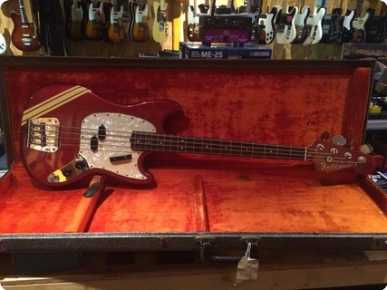 Fender Mustang Bass 1970 Competition Red