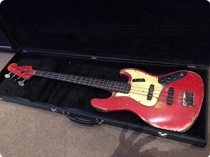 Fender Jazz Bass 1964 Dakota Red