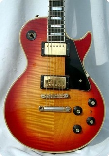 Gibson Les Paul Custom 1973 Sunburst Flame