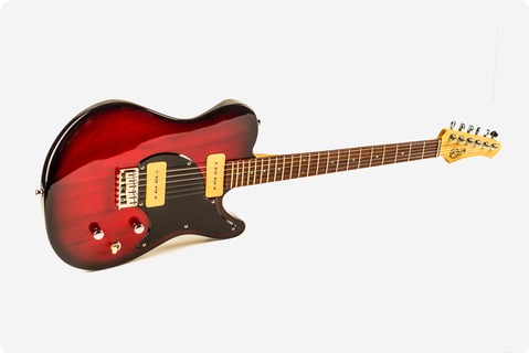 Franfret Guitars Vento 2015 Red Sunburst/acrylic