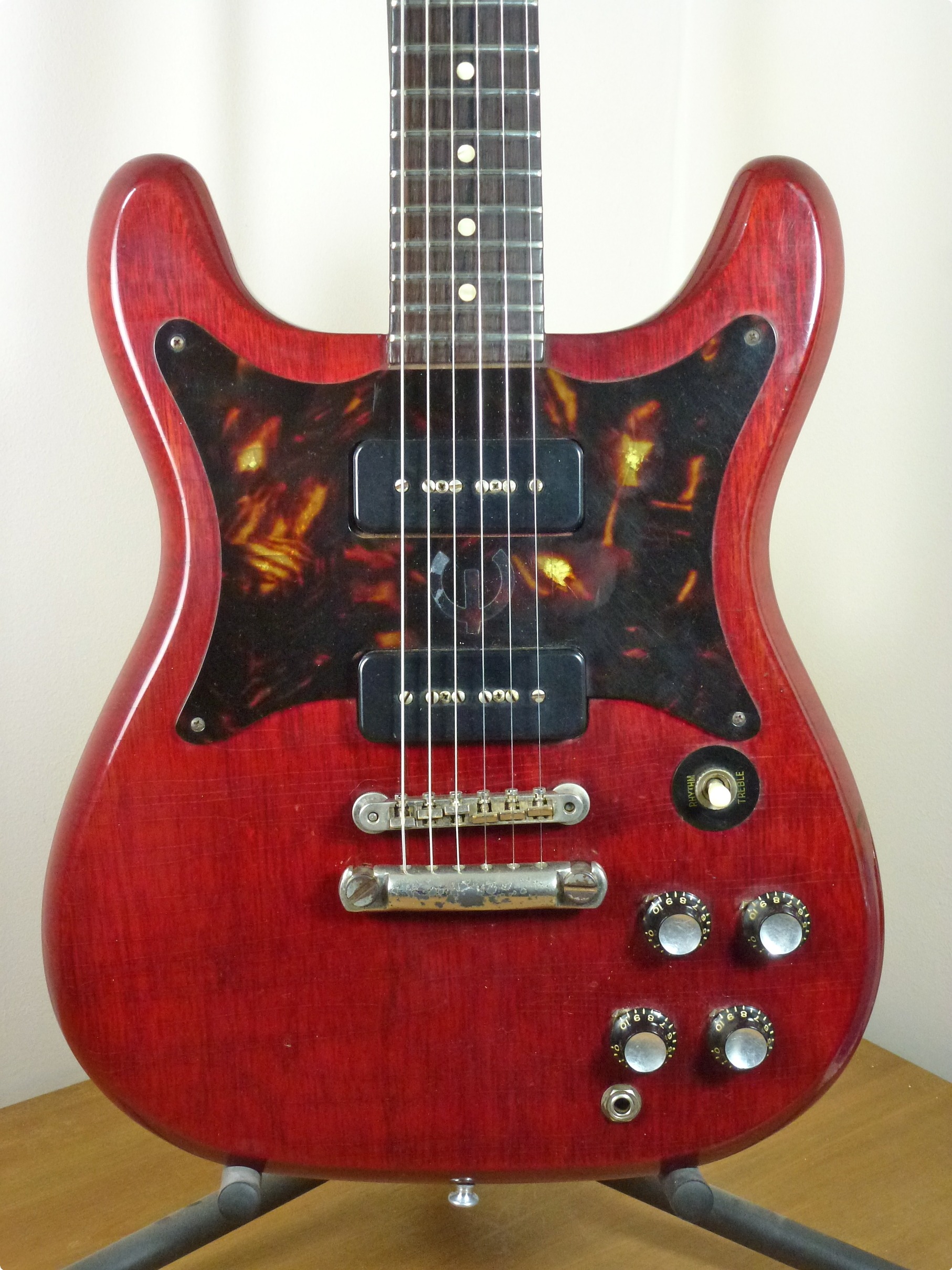 Epiphone Wilshire 1961 Cherry Guitar For Sale Rock Stars Guitars