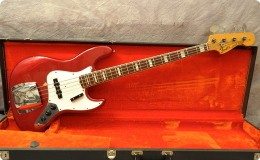 Fender Jazz 1972 Candy Apple Red