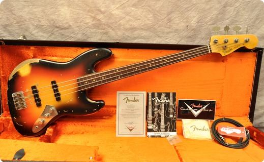 Fender Custom Shop Jaco Tribute /relic 2008 Sunburst 