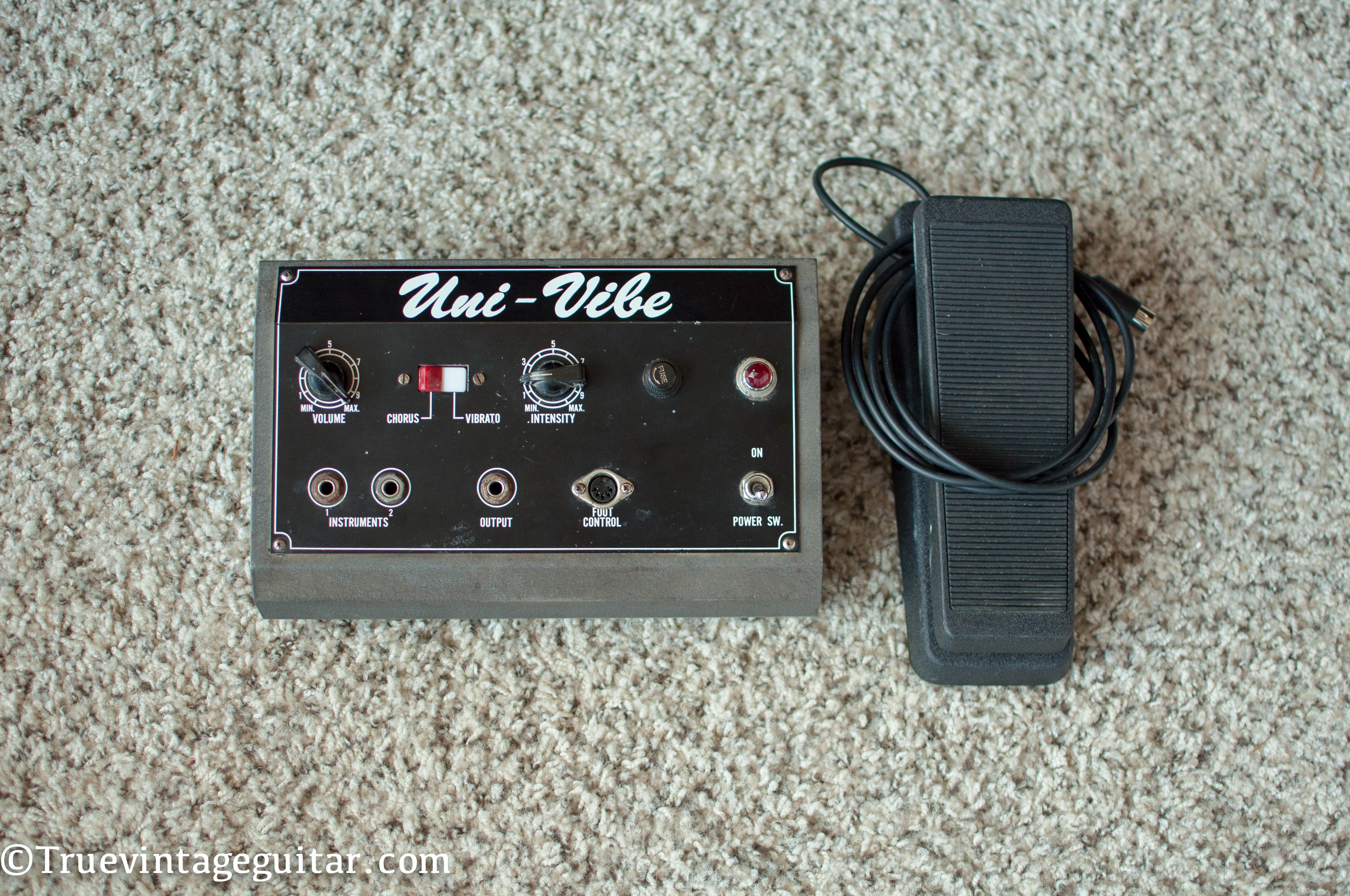 Shin Ei Uni Vibe 1969 Effect For Sale True Vintage Guitar