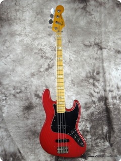 Fender Jazzbass 1979 Translucent Red