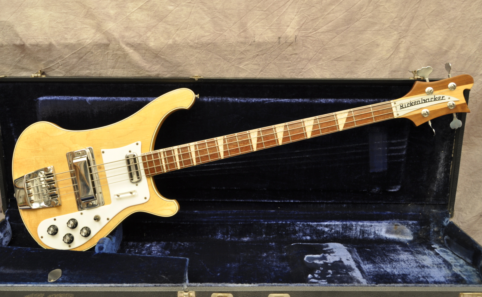 Rickenbacker 4001 1970 Mapleglo Bass For Sale Andy Baxter Bass & Guitars Ltd