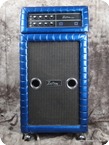 Kustom K 150 1 Top 2 12B Cabinet Blue Sparkle