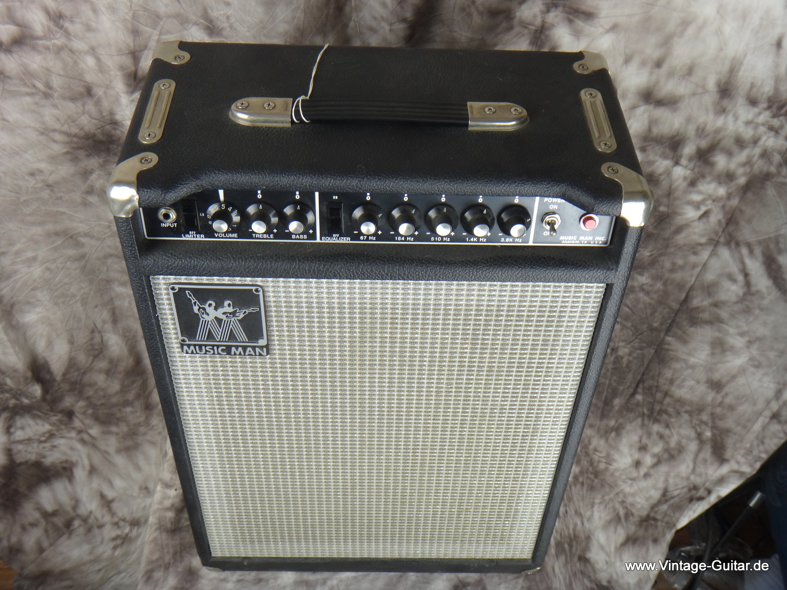 Musicman Bass Combo 115B 120 1980's Black Tolex Amp For Sale Vintage