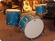 Slingerland USA Vintage 1958 Blue Sparkle