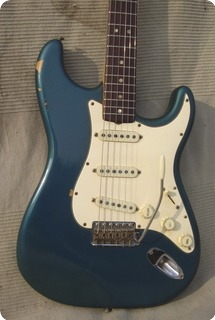 Fender Stratocaster Custom Color  1968 Lake Placid Blue Lpb
