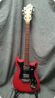 Hagstrom Hagstom Partner 1980 Red And Black