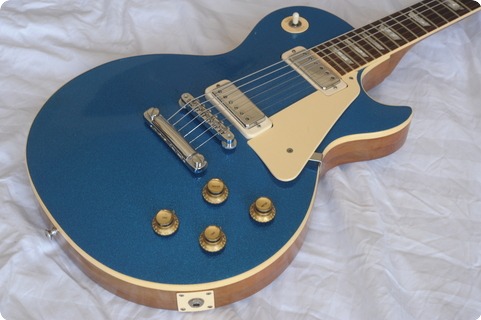 Gibson Les Paul Deluxe 1975 Blue Sparkle
