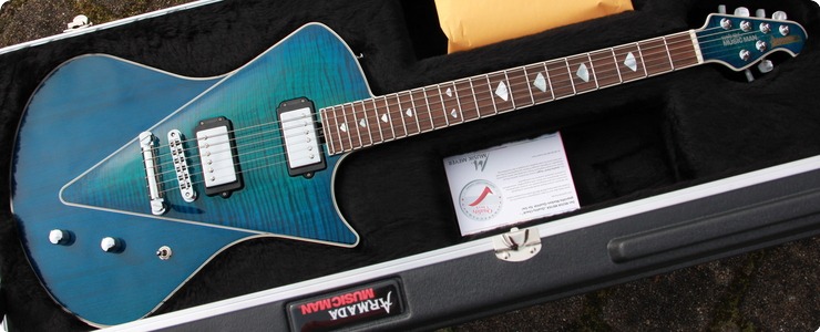 Musicman Armada 2015 Balboa Blue Flame