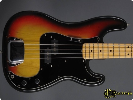 Fender Precision / P Bass 1975 3 Tone Sunburst