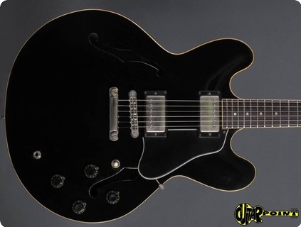 Gibson Es 335 Dot Reissue 1982 Ebony (black)