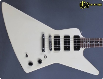 Gibson Explorer Iii 1984 White