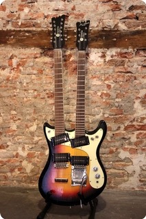 Mosrite Joe Maphis Double Neck 1969 Sunburst