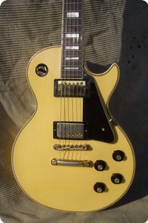 Gibson Les Paul Custom  1973 White Creme
