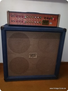 Orange Jimmy Bean Stack 1975 Blue Jeans