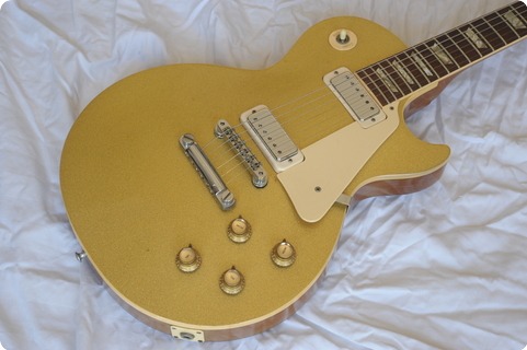 Gibson Les Paul Deluxe 1975 Gold Sparkle