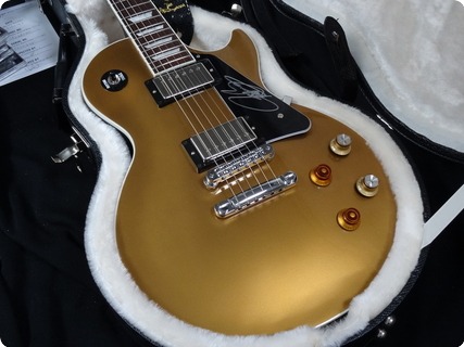 Gibson Les Paul Standard Joe Bonamassa Usa Signed 2013 Goldtop
