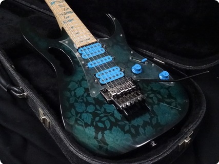 Ibanez Jem 77 Bfp 1991 Blue Floral Pattern