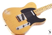 Fender 52 Heavy Relic Telecaster 2013 Burtterscotch Blonde