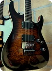 Esp Horizon FR II Dark Brown Sunburst 2015 Dark Brown Sunburst