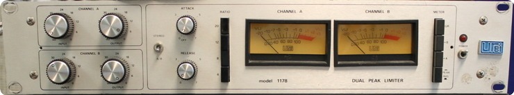 Urei Model 1178 Dual Peak Limiter 