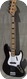 Fender Jazz Bass Custom Color 1972-Black W/MN Black Block