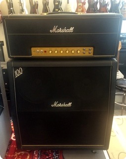 Marshall 1959 Super Lead Handwired Custom Designed 2015 Black Snakeskin 