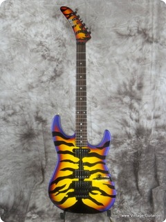 Esp George Lynch Purple Tiger Purple Sunburst