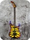 Esp George Lynch Purple Tiger Purple Sunburst