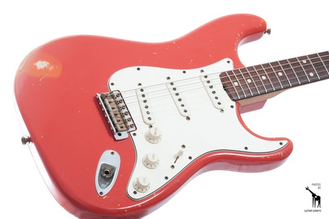 Fender Masterbuilt John Cruz 1960 Relic Stratocaster 2006 Fiesta Red