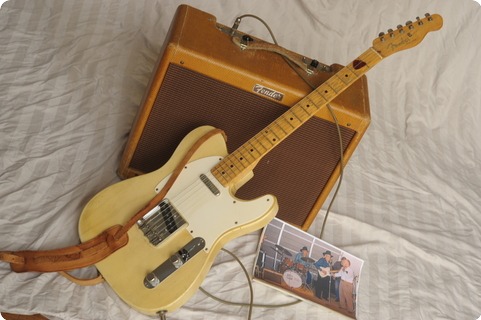 Fender Telecaster + Deluxe Tweed Amp 1956 Blonde Tweed