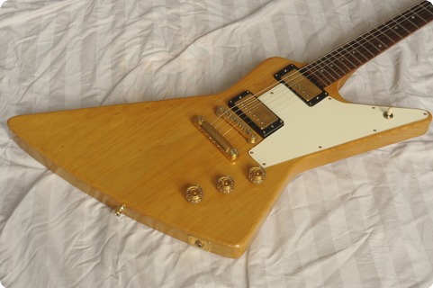 Gibson Explorer Korina Custom Shop 1983 Natural