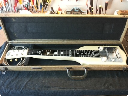 Oahu Lap Steel 1953 White Pearloid