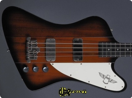 ベース Gibson Thunderbird IV 1995 Bass 1995 Gibson Thunderbird IV Tobacco Burst – Ish Guitars