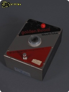 Electro Harmonix Golden Throat   Mouth Tube / Talk Box 1975 Silver