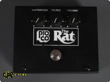 Pro Co Vintage The Rat 1995 Black