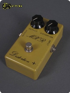 Mxr Distortion + / Script Logo 1975 Mustard