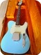 Fender Telecaster Custom Shop Messe 63' Reissue 2005-Daphne Blue