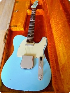 Fender Telecaster Custom Shop Messe 63' Reissue 2005 Daphne Blue