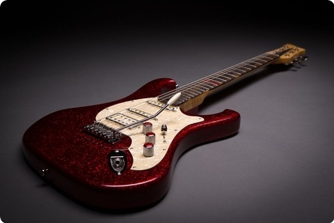 Bassart Guitars Barracuda Sparkle Red
