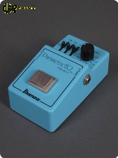 Ibanez Pq 401   Parametric Eq   Equalizer 1978 Blue