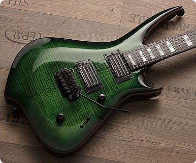 Zerberus Guitars Chimaira 2015 Emerald Green Burst
